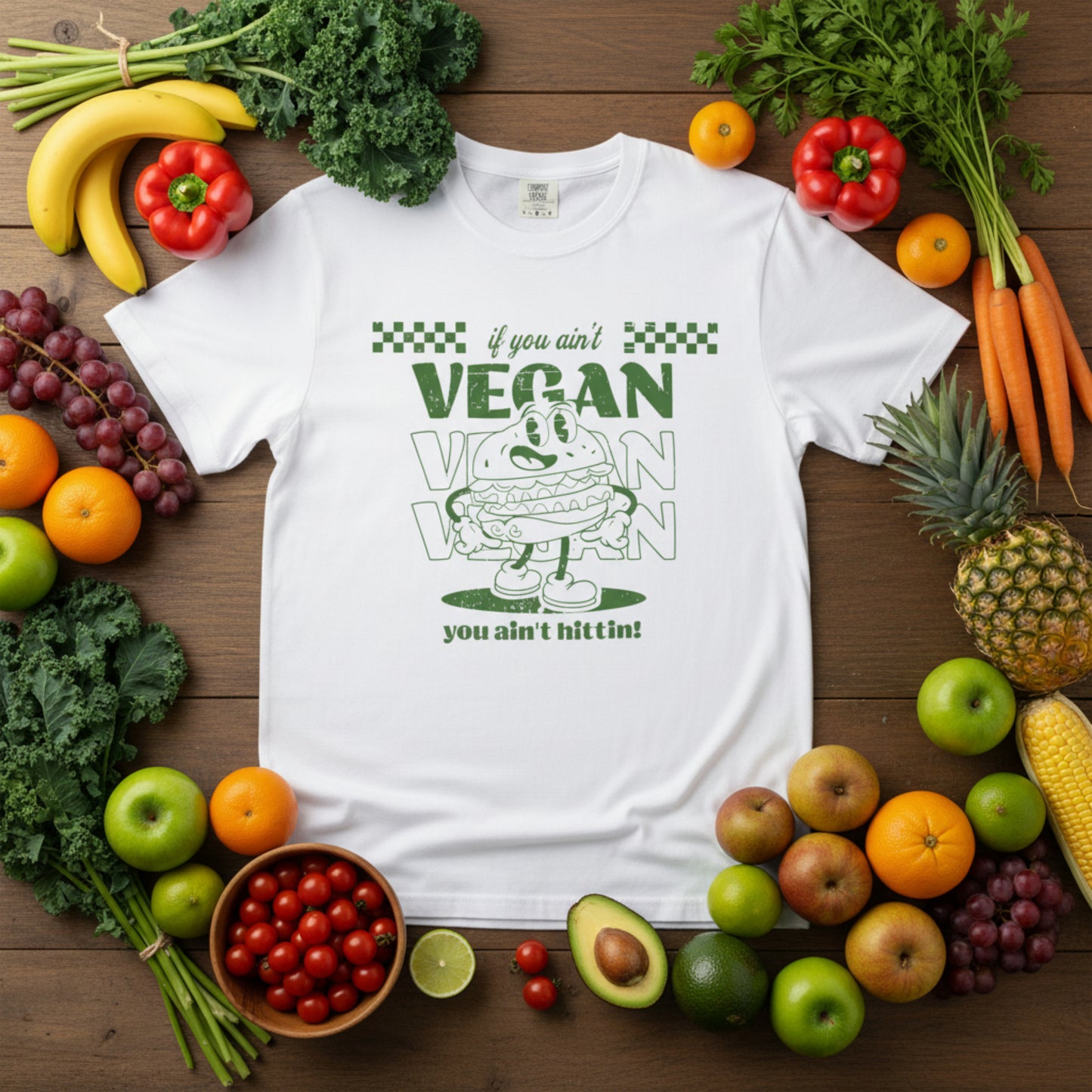 If you ain't VEGAN you ain't hittin'