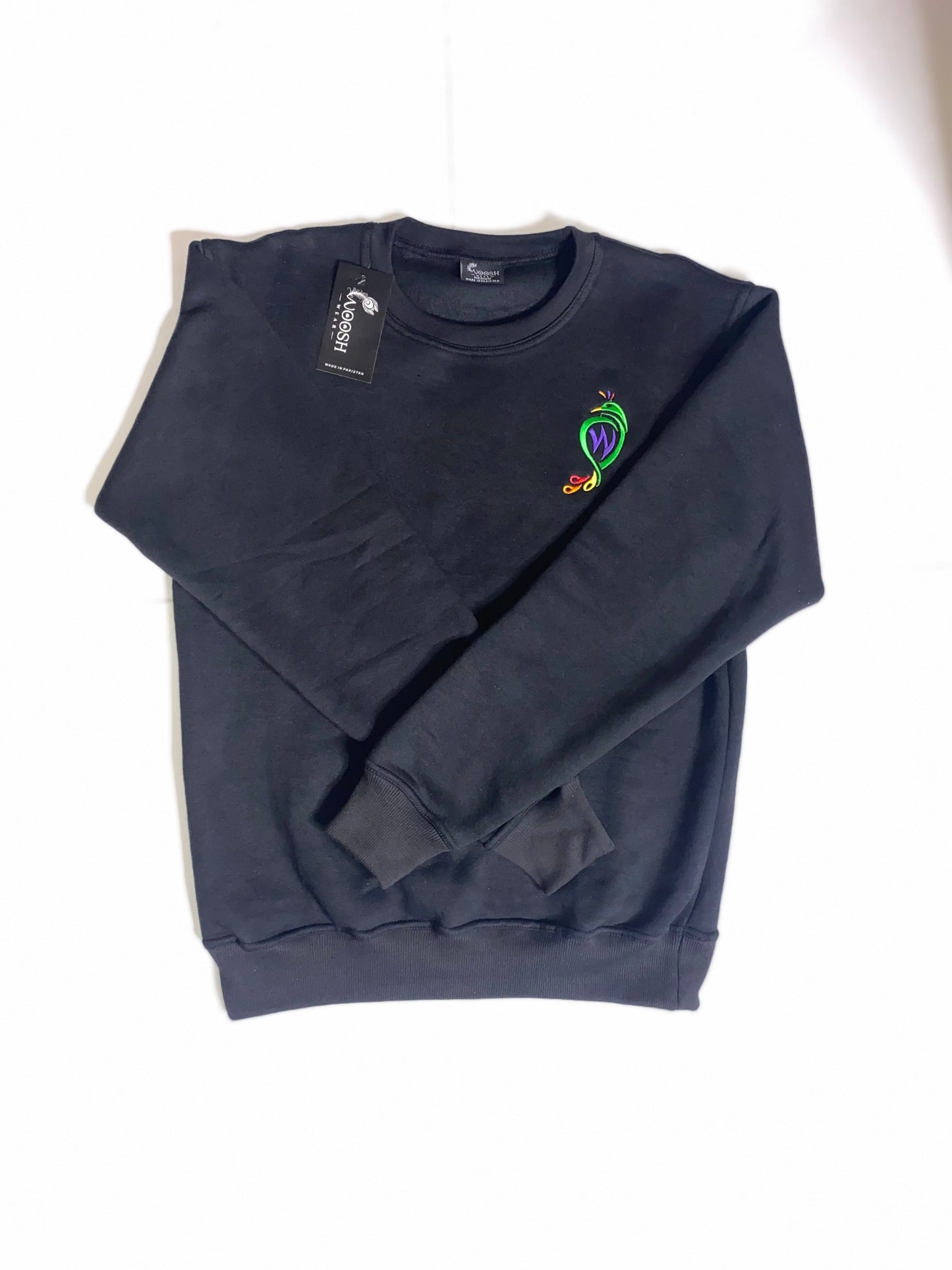 Men All Black Sweatshirts