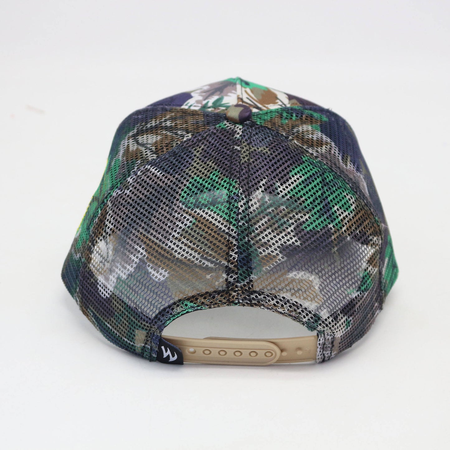 The W Autumn Leaves Mesh Trucker Hat