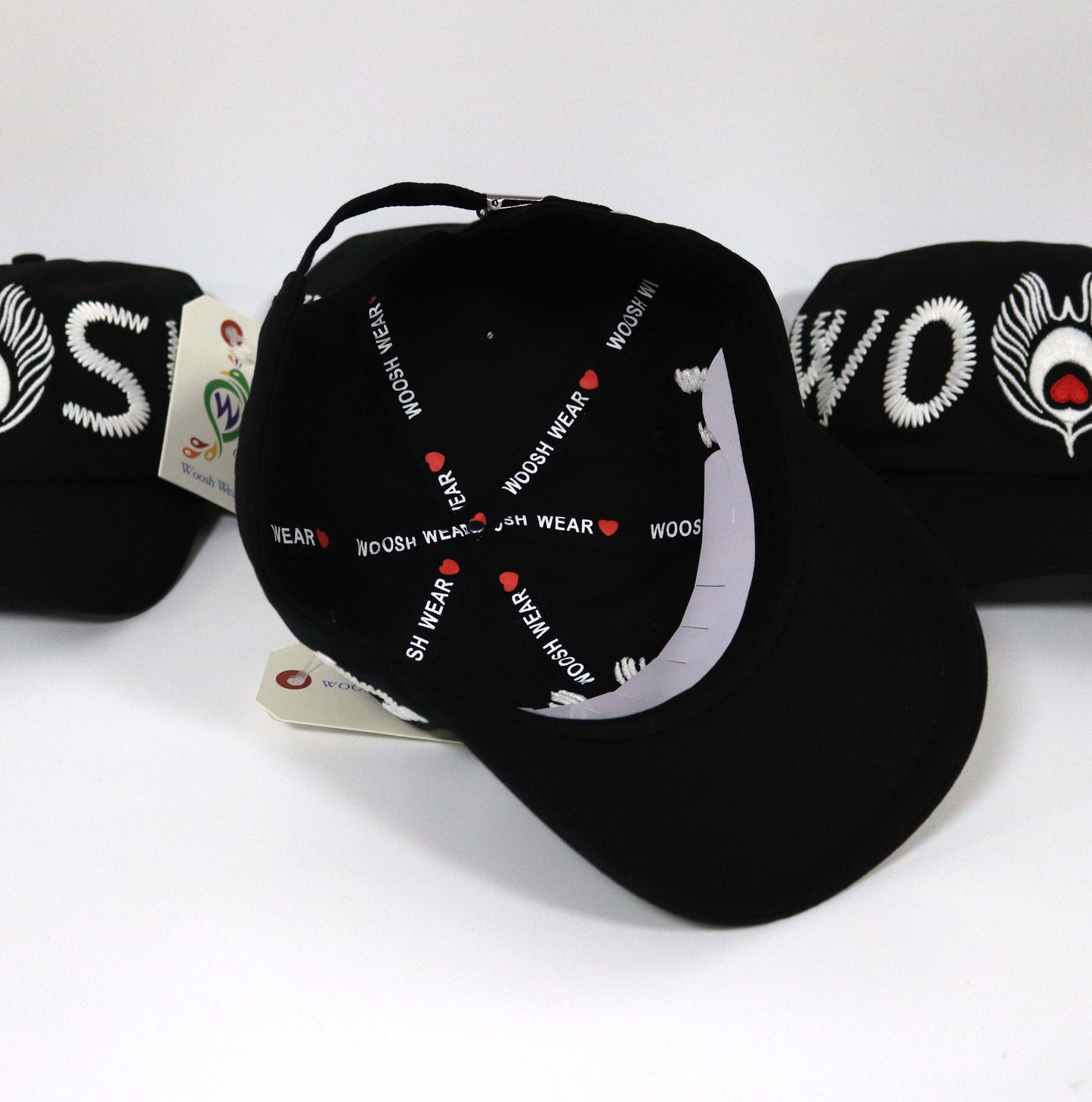 Woosh Wear Big Woosh black dad hat