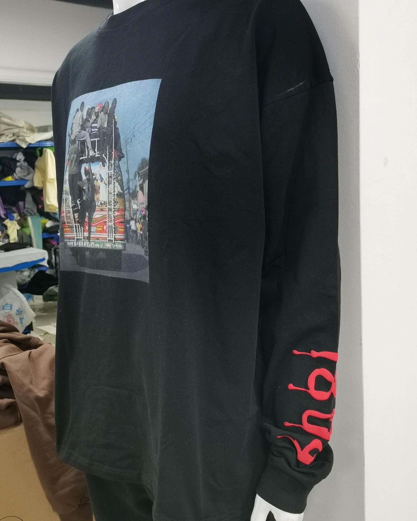 Zoe Nation Black Long Sleeve T-Shirt