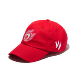 Load image into Gallery viewer, Dad Cap Feather-Red
