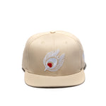 Load image into Gallery viewer, Flat Bill Feather-Beige
