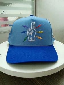 Peace Is A Weapon 2 tone SnapBack hats