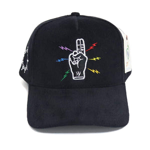 Peace Is A Weapon Corduroy hats