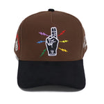 Load image into Gallery viewer, Peace Is A Weapon 2 Tone Hats
