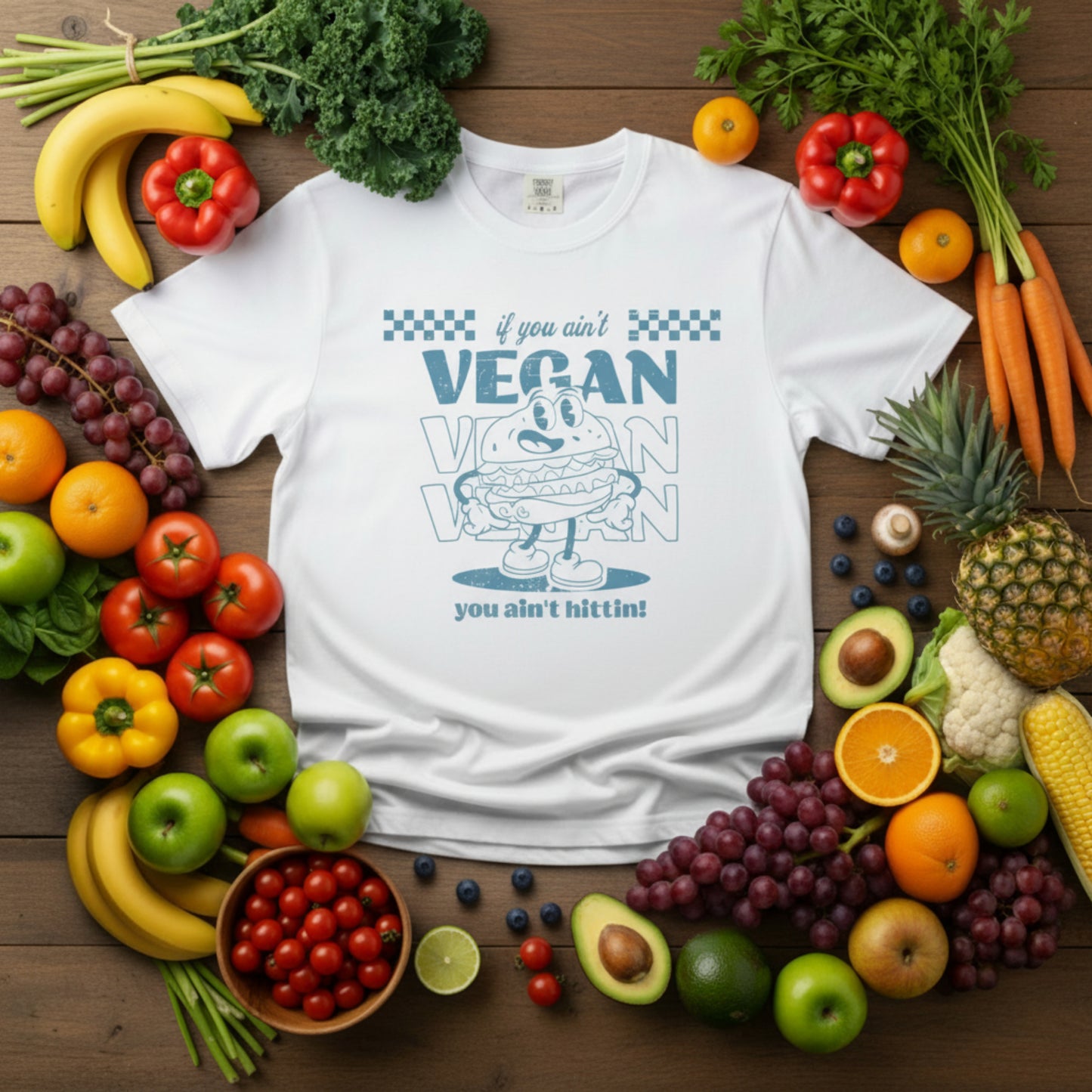 If you ain't VEGAN you ain't hittin'
