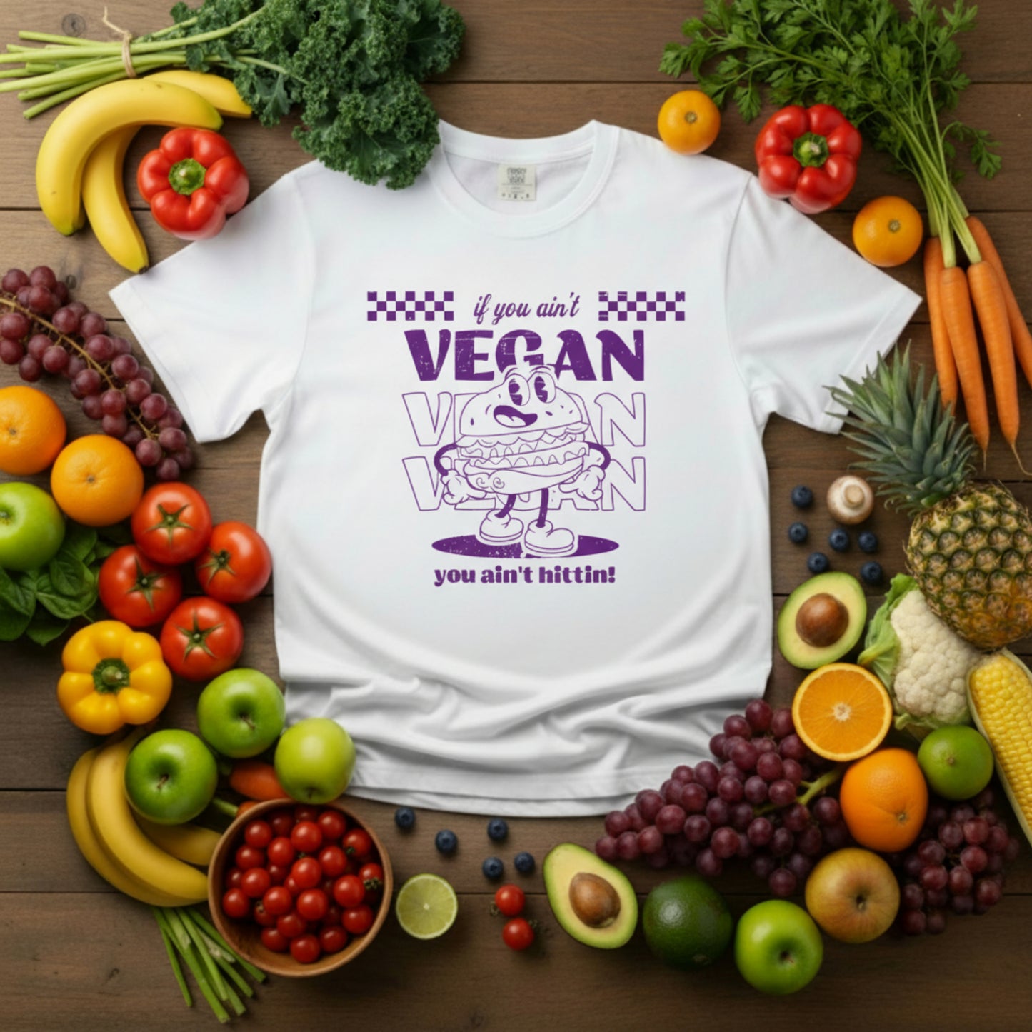 If you ain't VEGAN you ain't hittin'