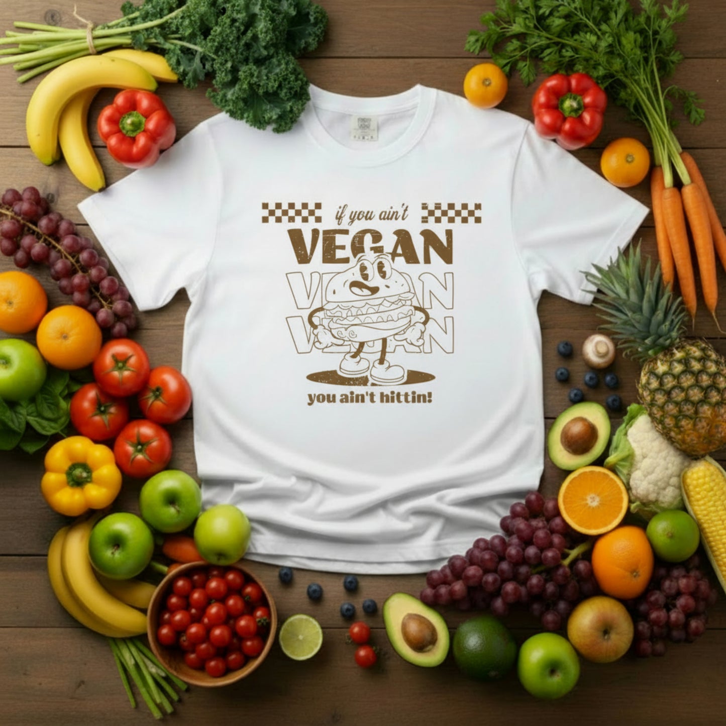 If you ain't VEGAN you ain't hittin'