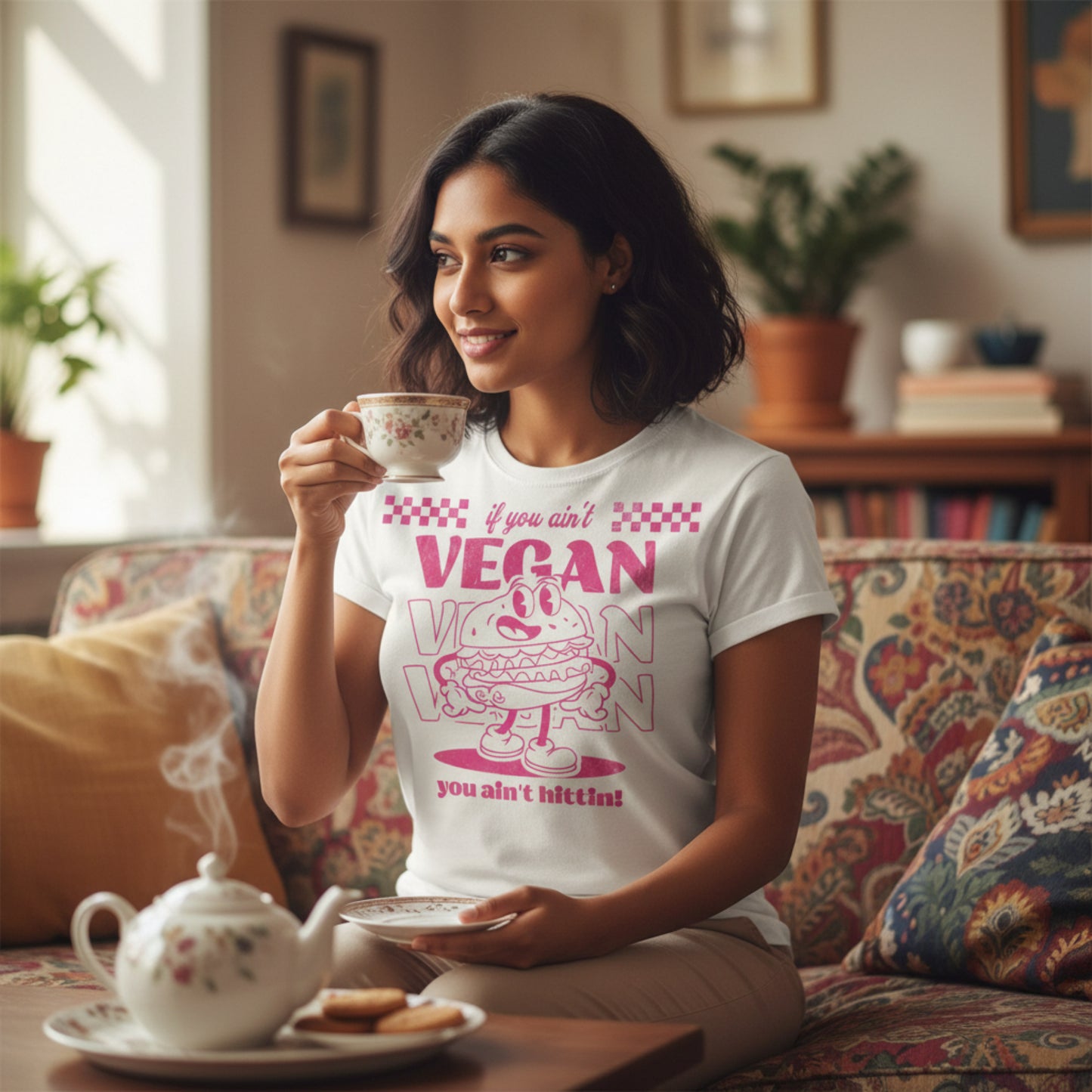 If you ain't VEGAN you ain't hittin'