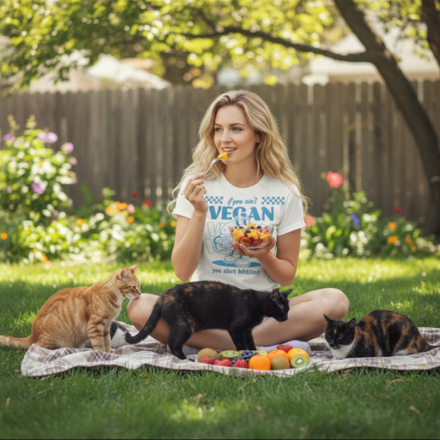 If you ain't VEGAN you ain't hittin'