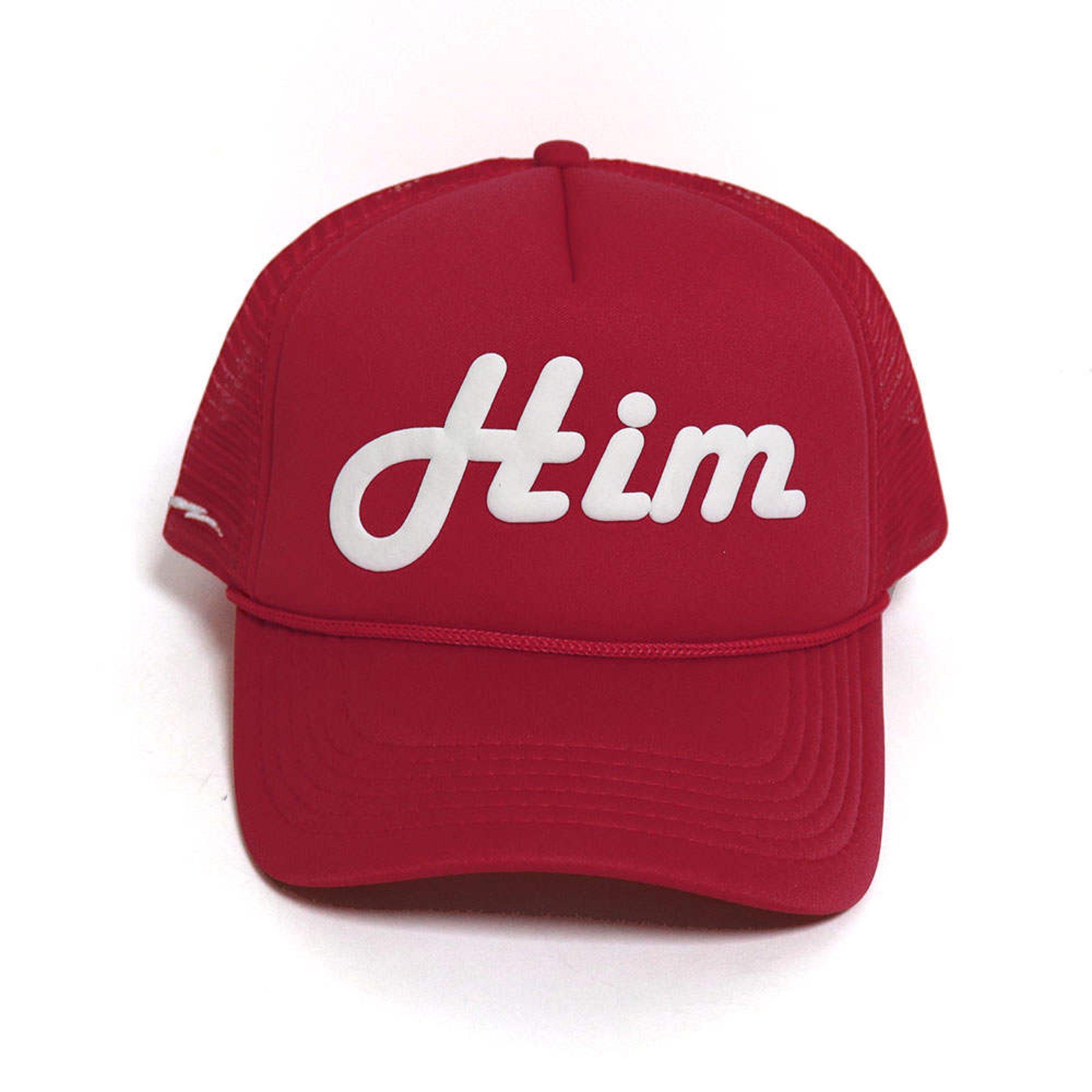 I Am Her I Am Him His And Hers Trucker Hats