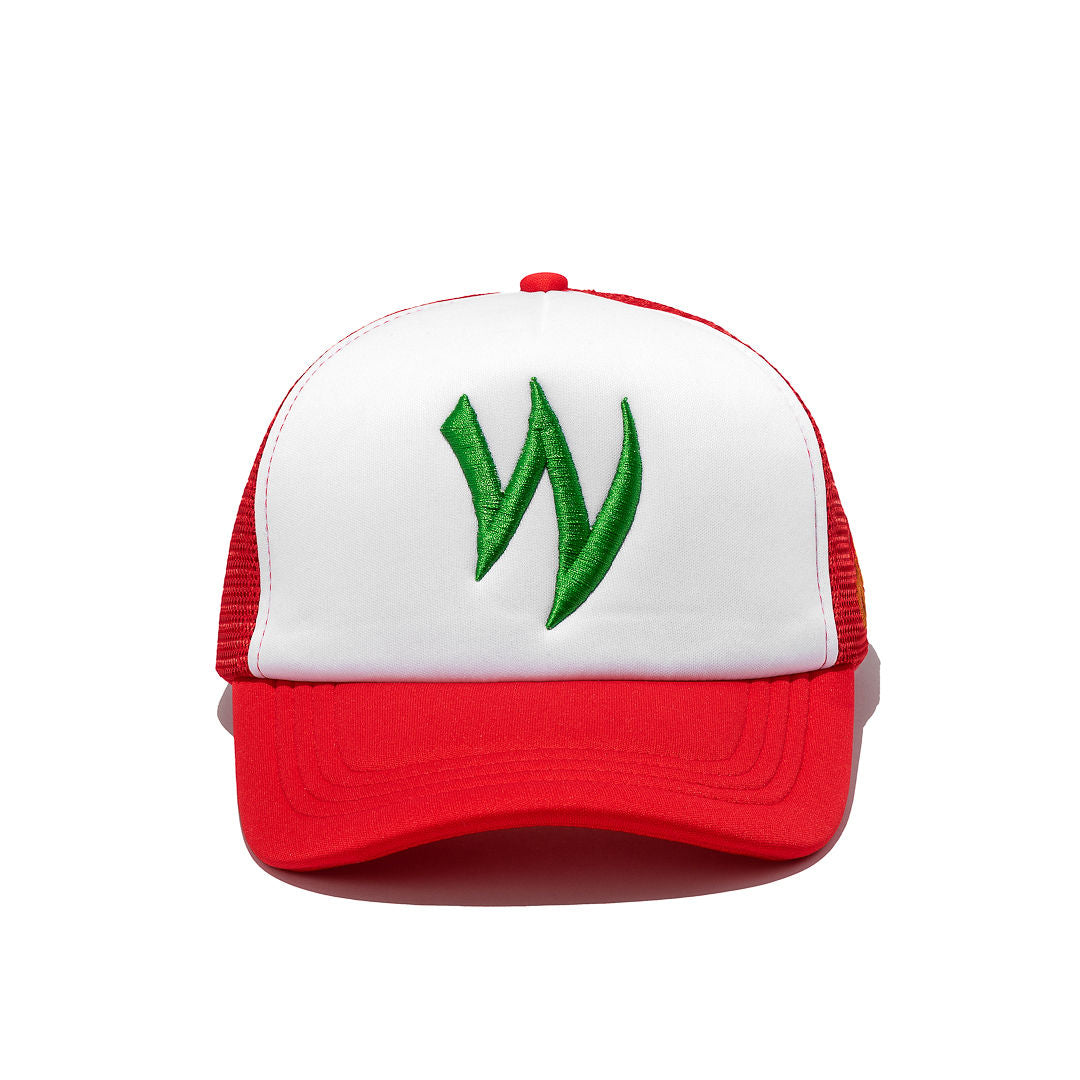 Pokemon-Ash Trucker Hat-Red