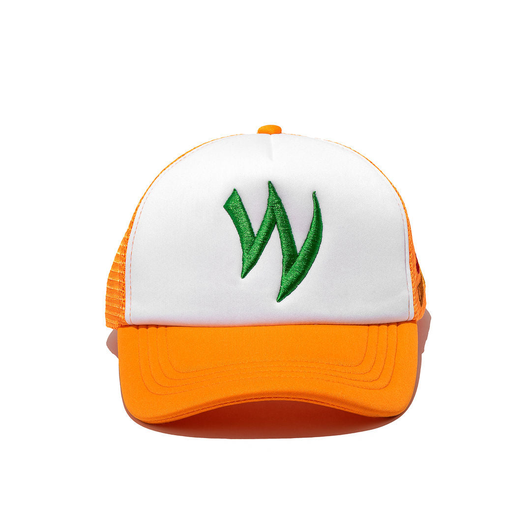 Pokemon-Ash Trucker Hat-Orange