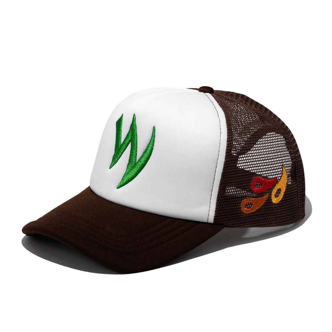 Pokemon-Ash Trucker Hat-Brown