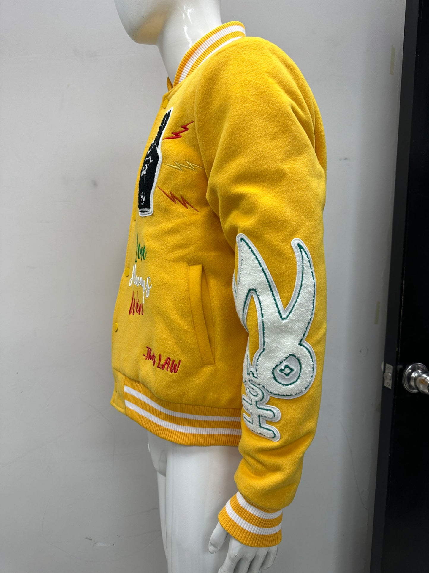 Mens Peace Is A Weapon And Love Always Win Jacket