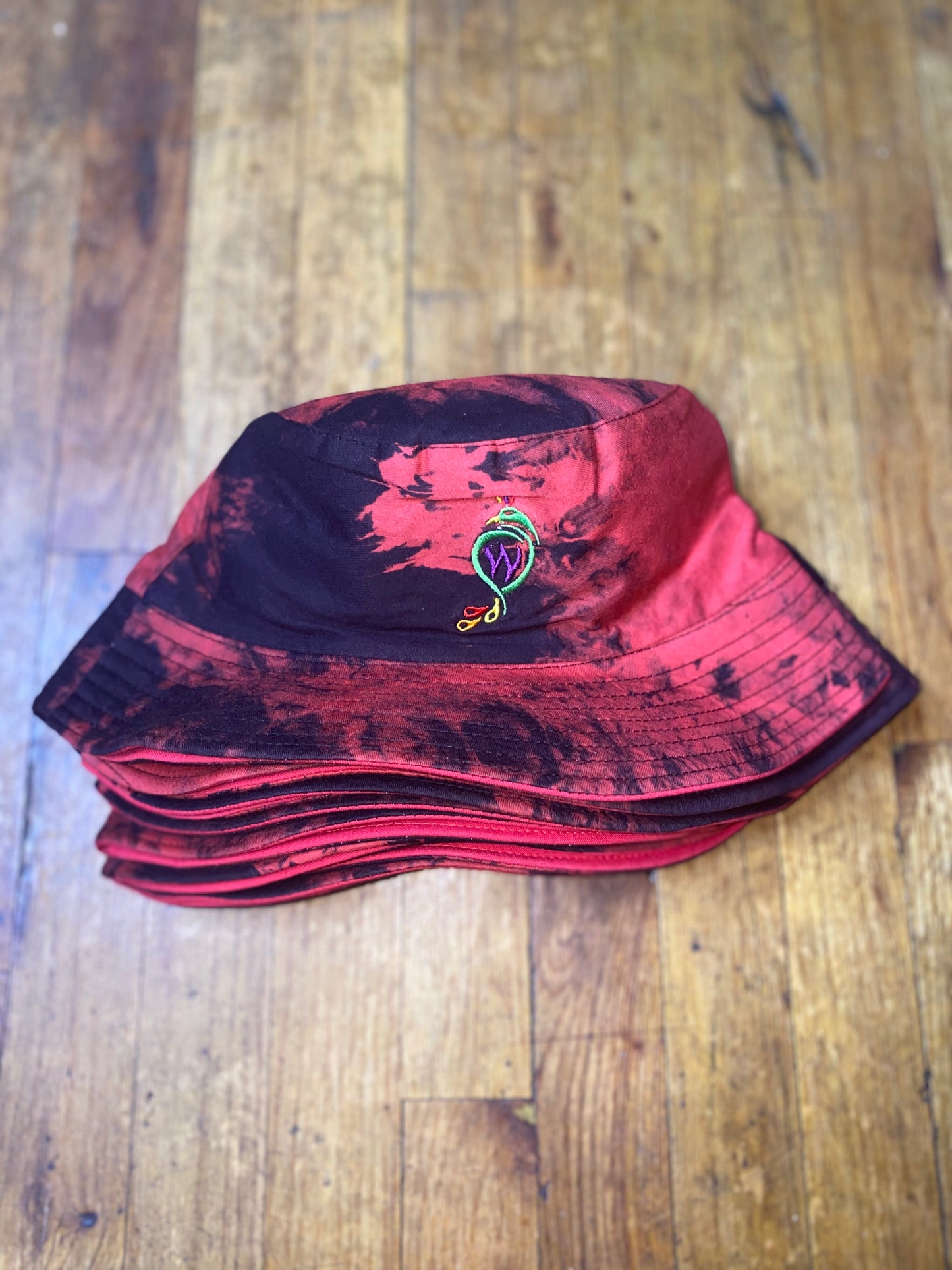 Reversible Tie Dye Bucket Hats