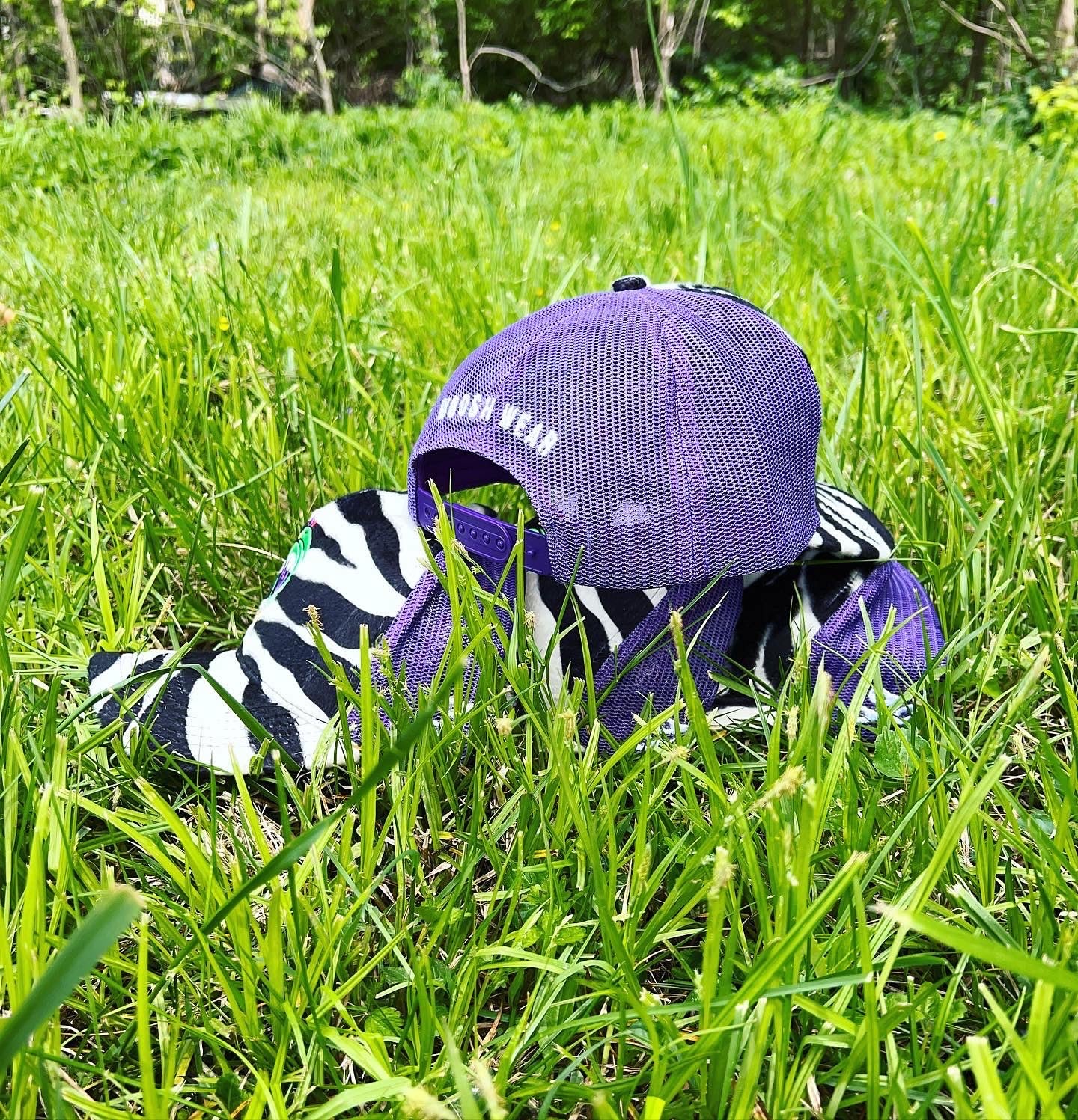 Velvet Zebra Trucker Hat