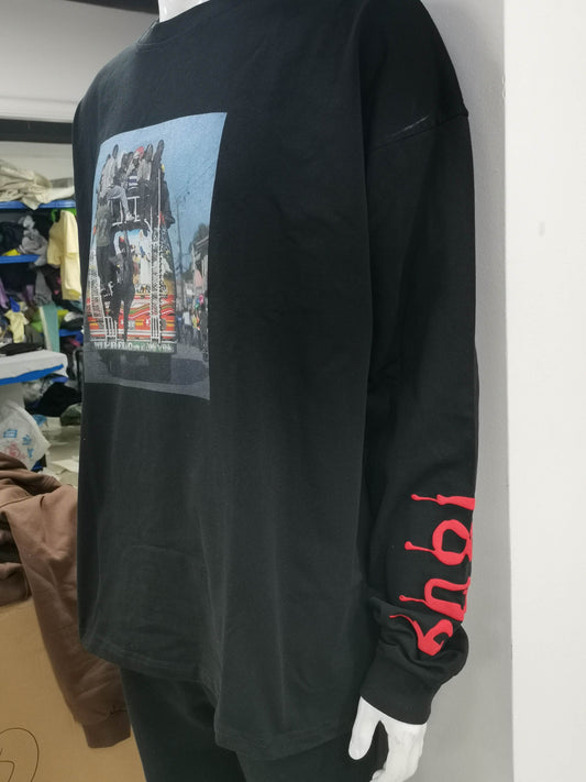 Zoe Nation Black Long Sleeve T-Shirt