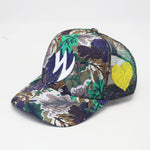 Load image into Gallery viewer, The W Autumn Leaves Mesh Trucker Hat
