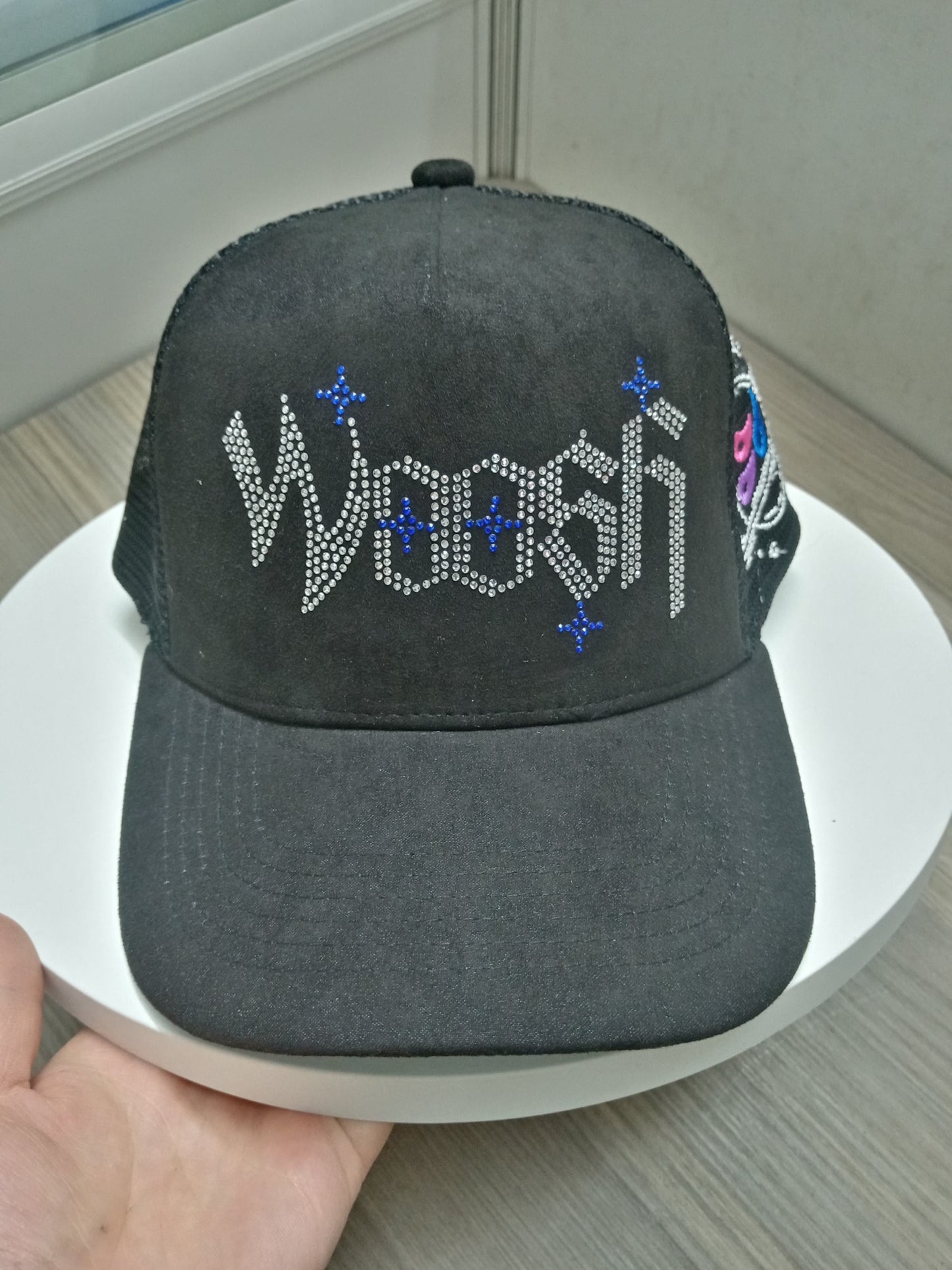 Universal Woosh Suede Trucker hat